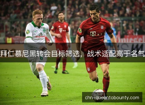 拜仁慕尼黑转会目标筛选，战术适配高于名气